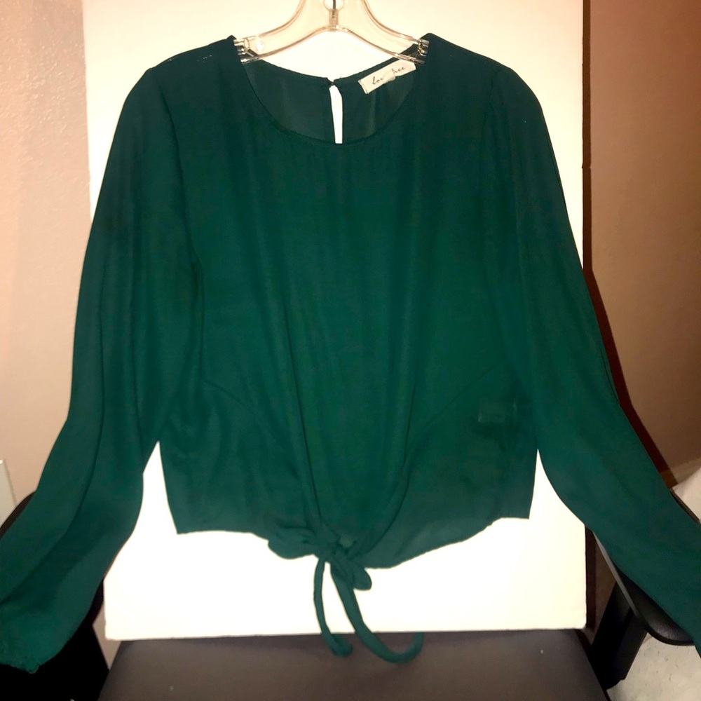 Emerald Green blouse